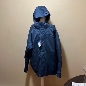 NWT Mens Columbia dual coat